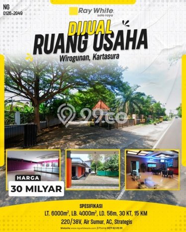 Komersial Dijual Lokasi Emas di Kartasura Luas 4000m2 Komersial Dijual Lokasi Emas di Kartasura Luas 4000m2