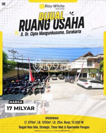 Komersial Bagus LT 670m2 LB 1250m2 Dijual di Banjarsari Surakarta Komersial Bagus LT 670m2 LB 1250m2 Dijual di Banjarsari Surakarta
