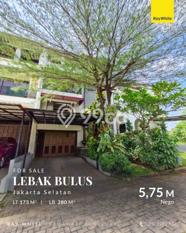 Rumah Elit LB 280m2 Siap Huni Desain Elegan di Lebak Bulus, Jakarta Selatan Rumah Elit LB 280m2 Siap Huni Desain Elegan di Lebak Bulus, Jakarta Selatan