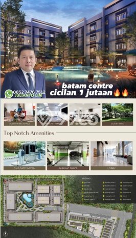 Apartemen Harga Terjangkau untuk Dijual di Batam Centre Dengan Spesifikasi 0 KT & 0 KM Apartemen Harga Terjangkau untuk Dijual di Batam Centre Dengan Spesifikasi 0 KT & 0 KM