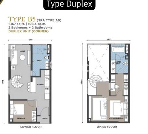 Apartemen Eksklusif Dijual di Kuala Lumpur, Malaysia Punya 2 Kamar & 2 Kamar Mandi Apartemen Eksklusif Dijual di Kuala Lumpur, Malaysia Punya 2 Kamar & 2 Kamar Mandi