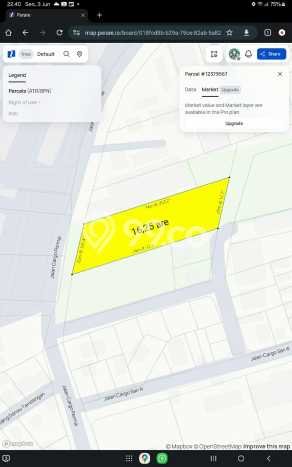 Tanah Investasi Dijual di Denpasar Punya Luas 1625m2 Tanah Investasi Dijual di Denpasar Punya Luas 1625m2