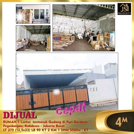 Rumah Mewah LB 90m2 Siap Pakai Desain Elegan di Kalideres, Jakarta Barat Rumah Mewah LB 90m2 Siap Pakai Desain Elegan di Kalideres, Jakarta Barat