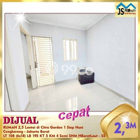 Rumah Modern 4 Kamar LT 108m2 di Kalideres Rumah Modern 4 Kamar LT 108m2 di Kalideres