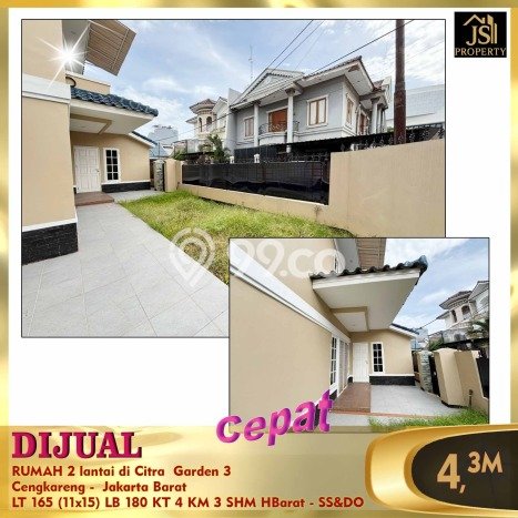 Hunian Elit LB 180m2 Siap Pakai Desain Elegan di Kalideres, Jakarta Barat Hunian Elit LB 180m2 Siap Pakai Desain Elegan di Kalideres, Jakarta Barat