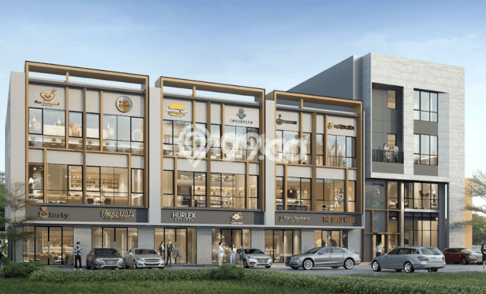 Ruko Kawasan Pagedangan, Luas 126m2m², Area Komersial, Ramai Ruko Kawasan Pagedangan, Luas 126m2m², Area Komersial, Ramai