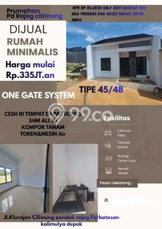 Hunian Terjangkau Dijual di Cibinong, Bogor Harga Rp 335 Juta Hunian Terjangkau Dijual di Cibinong, Bogor Harga Rp 335 Juta