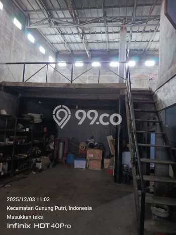 Gudang disewakan lokasi strategis Gunung Putri Bogor 250m2 Gudang disewakan lokasi strategis Gunung Putri Bogor 250m2