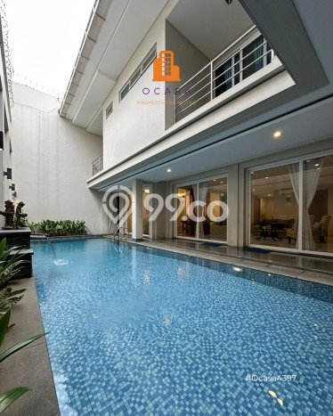 For Sale! Luxury House LT 407m2 Desain Elegan di Pondok Indah For Sale! Luxury House LT 407m2 Desain Elegan di Pondok Indah