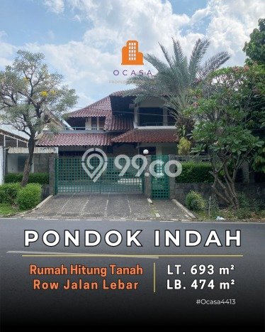 Hunian Elit LB 474m2 Siap Huni Desain Elegan di Pondok Indah, Jakarta Selatan Hunian Elit LB 474m2 Siap Huni Desain Elegan di Pondok Indah, Jakarta Selatan