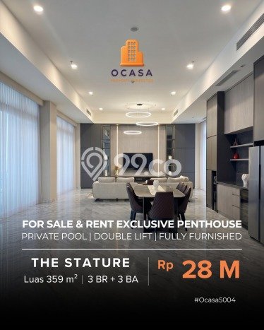 Dijual Apartemen Mewah 4 Bedroom di Jakarta Pusat Dekat ke Fasilitas Publik Dijual Apartemen Mewah 4 Bedroom di Jakarta Pusat Dekat ke Fasilitas Publik