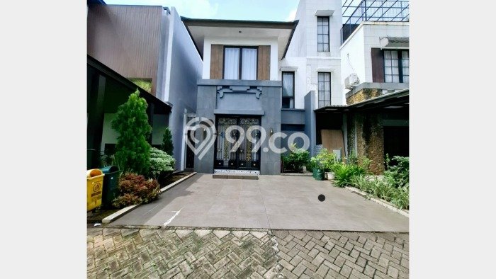 Rumah Strategis Modern Lb 130m2 di BSD, Tangerang Selatan Rumah Strategis Modern Lb 130m2 di BSD, Tangerang Selatan