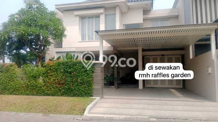 Rumah Sewa Surabaya LT 288m2 LB 300m2 Kawasan Citraland Rumah Sewa Surabaya LT 288m2 LB 300m2 Kawasan Citraland