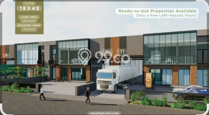 Gudang Dijual Lokasi Stratagis di Legok Tangerang Cocok untuk Bisnis Gudang Dijual Lokasi Stratagis di Legok Tangerang Cocok untuk Bisnis