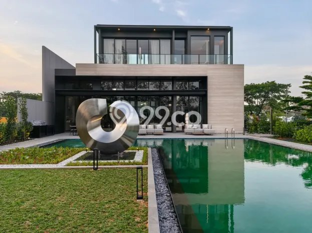 Hunian Mewah LB 744m2 Siap Huni Desain Elegan di BSD City, Tangerang Hunian Mewah LB 744m2 Siap Huni Desain Elegan di BSD City, Tangerang