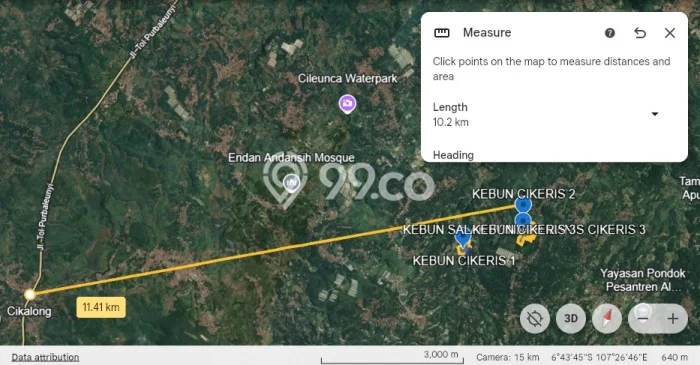 Lahan Dijual Lokasi Bojong, Purwakarta dengan Luas Tanah 20000m2 dan Status AJB Lahan Dijual Lokasi Bojong, Purwakarta dengan Luas Tanah 20000m2 dan Status AJB