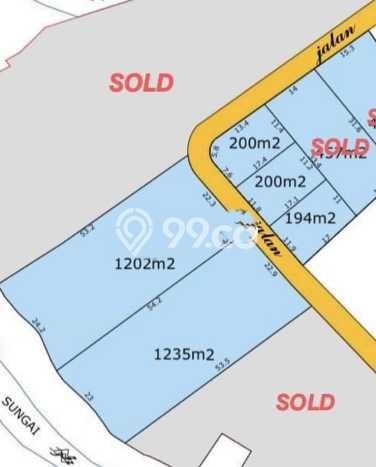Tanah Lokasi Strategis Kawasan , Luas 200m2m², Akses ke Pusat Kota, Akses Badung, Badung Tanah Lokasi Strategis Kawasan , Luas 200m2m², Akses ke Pusat Kota, Akses Badung, Badung