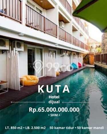 AREA KOMERSIAL! Hotel di Kuta, Luas 2500m², Jalan Raya AREA KOMERSIAL! Hotel di Kuta, Luas 2500m², Jalan Raya