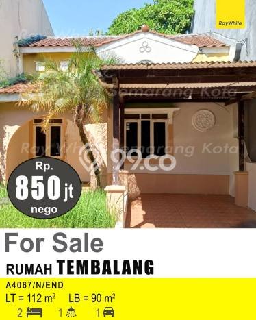 Dijual Cepat Rumah Bagus Siap Huni LB 90m2 di Tembalang, Semarang Dijual Cepat Rumah Bagus Siap Huni LB 90m2 di Tembalang, Semarang
