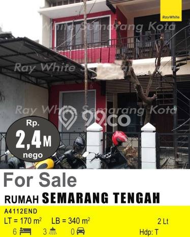 Jual Rumah Bagus Siap Huni LB 340m2 di Semarang Tengah, Semarang Jual Rumah Bagus Siap Huni LB 340m2 di Semarang Tengah, Semarang