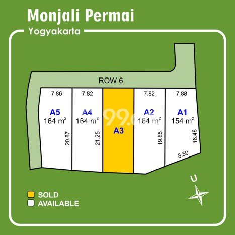 HARGA MENARIK! Tanah Kawasan Pogung, Luas 164m², Lokasi Berkembang, Bebas Banjir HARGA MENARIK! Tanah Kawasan Pogung, Luas 164m², Lokasi Berkembang, Bebas Banjir