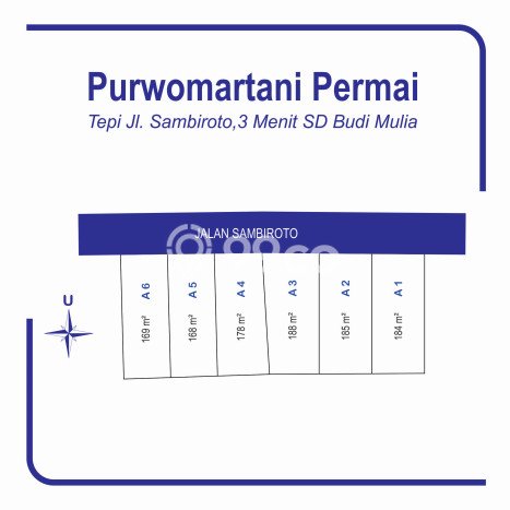 Dijual Tanah Kawasan Umbulharjo, Luas 188m², Area Berkembang Dijual Tanah Kawasan Umbulharjo, Luas 188m², Area Berkembang