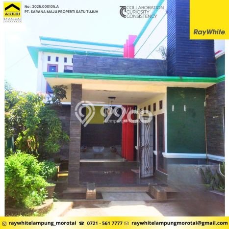 For Sale Rumah 6 Kamar Lokasi Ideal Nyaman dan Strategis di Rajabasa For Sale Rumah 6 Kamar Lokasi Ideal Nyaman dan Strategis di Rajabasa