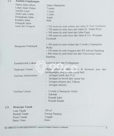 Unit Ruko Disewakan di Cihampelas di Area Ramai & Strategis Unit Ruko Disewakan di Cihampelas di Area Ramai & Strategis