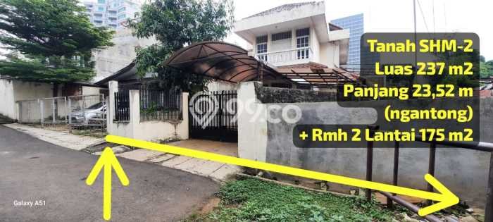 Lahan untuk Dijual di Pancoran Jakarta Selatan Luas 294m2 Lahan untuk Dijual di Pancoran Jakarta Selatan Luas 294m2