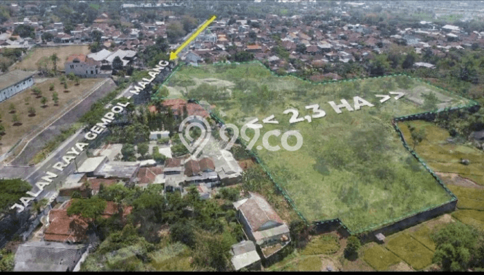Tanah Kavling Dijual di Purwodadi, Malang dengan Luas Tanah 23000m2 Tanah Kavling Dijual di Purwodadi, Malang dengan Luas Tanah 23000m2