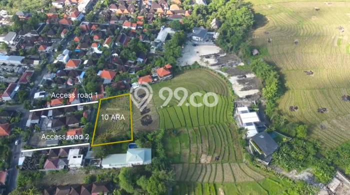 Tanah Dijual Area Strategis di Pererenan Badung 1000m2 Tanah Dijual Area Strategis di Pererenan Badung 1000m2