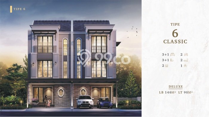 Ready to Use! Luxury House LT 90m2 Desain Elegan di Klender Ready to Use! Luxury House LT 90m2 Desain Elegan di Klender