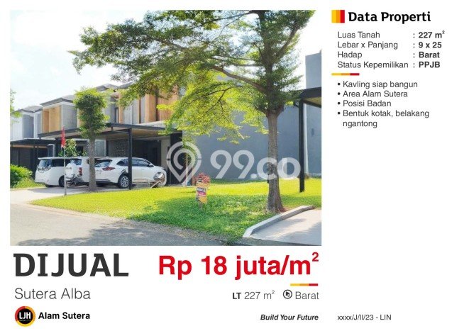 Tanah Area Prospektif di , Luas 227m2m², Dekat ke Fasilitas Umum, Dekat Tangerang, Tangerang Tanah Area Prospektif di , Luas 227m2m², Dekat ke Fasilitas Umum, Dekat Tangerang, Tangerang
