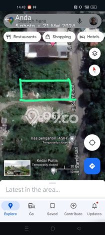 Tanah Dijual Lokasi Sambikerep, Surabaya Luas 365m2 Legalitas Aman Tanah Dijual Lokasi Sambikerep, Surabaya Luas 365m2 Legalitas Aman
