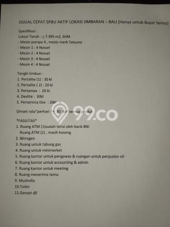 Tanah Siap Bangun Dijual di Badung Punya Luas 7395m2 Tanah Siap Bangun Dijual di Badung Punya Luas 7395m2