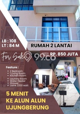 Rumah Modern 2 Kamar LT 84m2 di Ujungberung Rumah Modern 2 Kamar LT 84m2 di Ujungberung