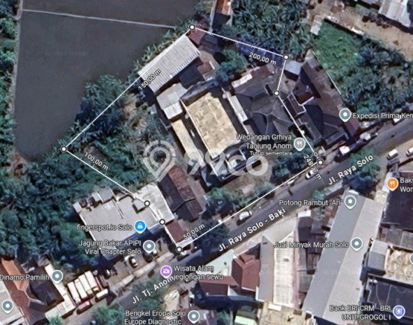 Tanah untuk Dijual Lokasi Grogol, Sukoharjo Luas 3658m2 SHM Tanah untuk Dijual Lokasi Grogol, Sukoharjo Luas 3658m2 SHM