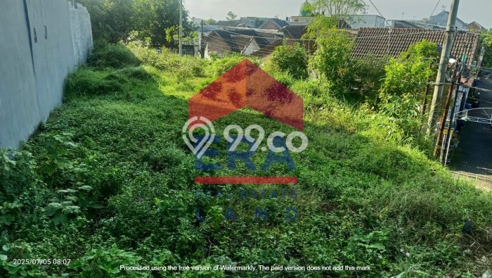 Tanah Dijual Area Strategis di Tidar Malang 285m2 Tanah Dijual Area Strategis di Tidar Malang 285m2