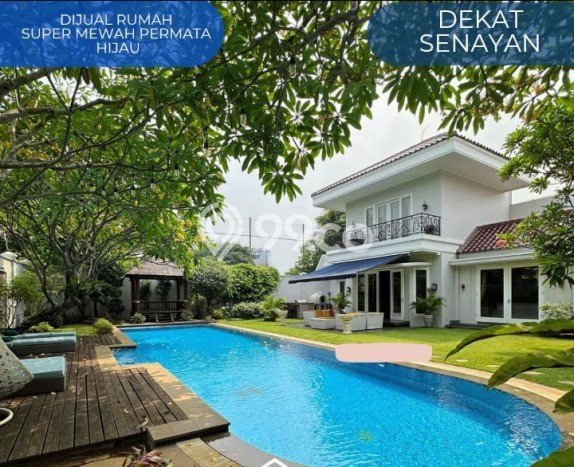 For Sale! Premium House LT 1380m2 Desain Elegan di Permata Hijau For Sale! Premium House LT 1380m2 Desain Elegan di Permata Hijau