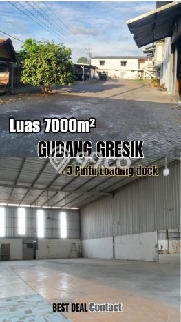 LOKASI PREMIUM! Gudang Kawasan Cerme, Luas 4200m2m², Mainroad, Kawasan Bisnis LOKASI PREMIUM! Gudang Kawasan Cerme, Luas 4200m2m², Mainroad, Kawasan Bisnis