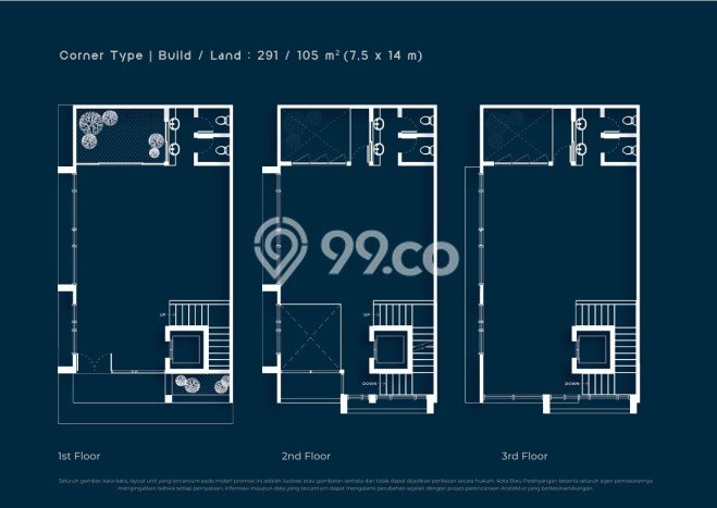 Dijual! Ruko di Kota Baru Parahyangan Bandung LT 98m2 / LB 269m2 Kawasan Strategis Dijual! Ruko di Kota Baru Parahyangan Bandung LT 98m2 / LB 269m2 Kawasan Strategis