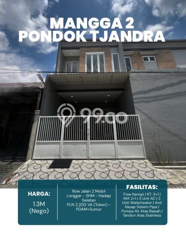 Dijual Hunian Rumah Terawat 3 KT di Pondok Tjandra, Sidoarjo Dijual Hunian Rumah Terawat 3 KT di Pondok Tjandra, Sidoarjo