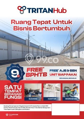 Untuk Dijual Gudang di Sedati Sidoarjo LT 72m2 / LB 60m2 Untuk Dijual Gudang di Sedati Sidoarjo LT 72m2 / LB 60m2
