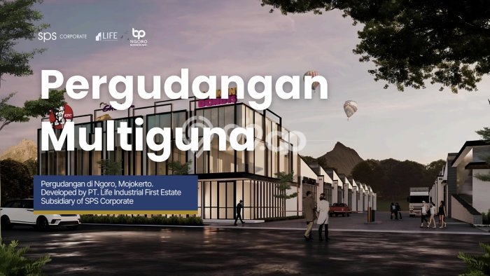 Gudang For Sale di Kawasan Ngoro, Mojokerto Harga Kompetitif Gudang For Sale di Kawasan Ngoro, Mojokerto Harga Kompetitif