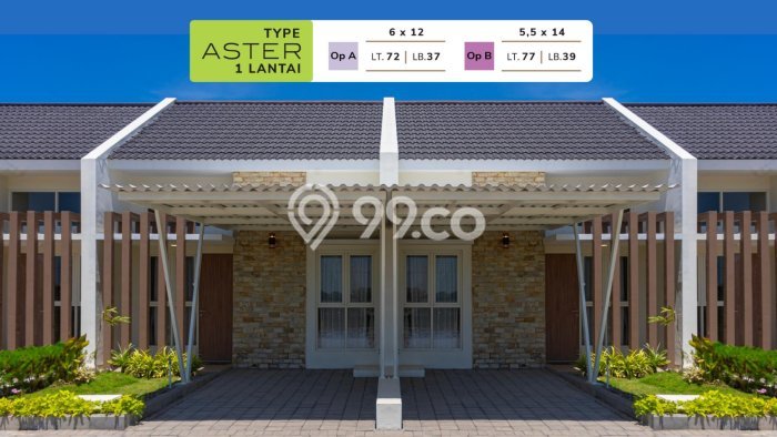 Hunian Cantik Modern Lb 37m2 di Sedati, Sidoarjo Hunian Cantik Modern Lb 37m2 di Sedati, Sidoarjo