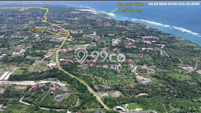 Dijual Tanah 1950m2 di Kutuh, Badung Dijual Tanah 1950m2 di Kutuh, Badung