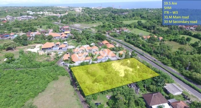 Dijual Tanah 1950m2 di Kutuh, Badung Dijual Tanah 1950m2 di Kutuh, Badung