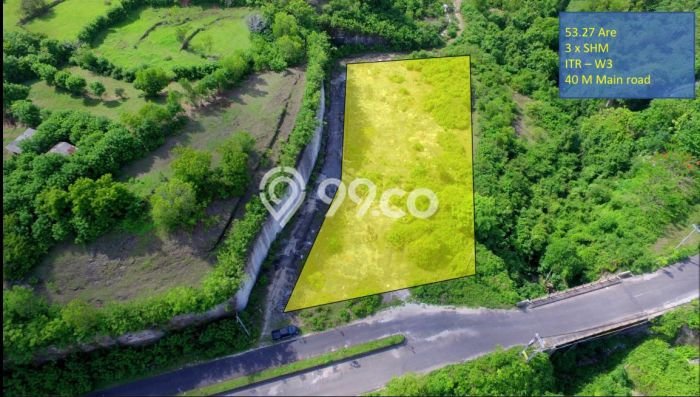 Untuk Dijual Tanah di Badung, Luas 5327m2 - Untuk Dijual Tanah di Badung, Luas 5327m2 -