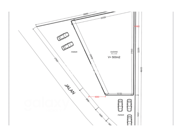 Disewakan Gudang Kawasan Sesetan, Luas 500m², Kawasan Berkembang Disewakan Gudang Kawasan Sesetan, Luas 500m², Kawasan Berkembang