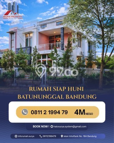Hunian Mewah Siap Huni LT 227m2 di Batununggal, Bandung Hunian Mewah Siap Huni LT 227m2 di Batununggal, Bandung